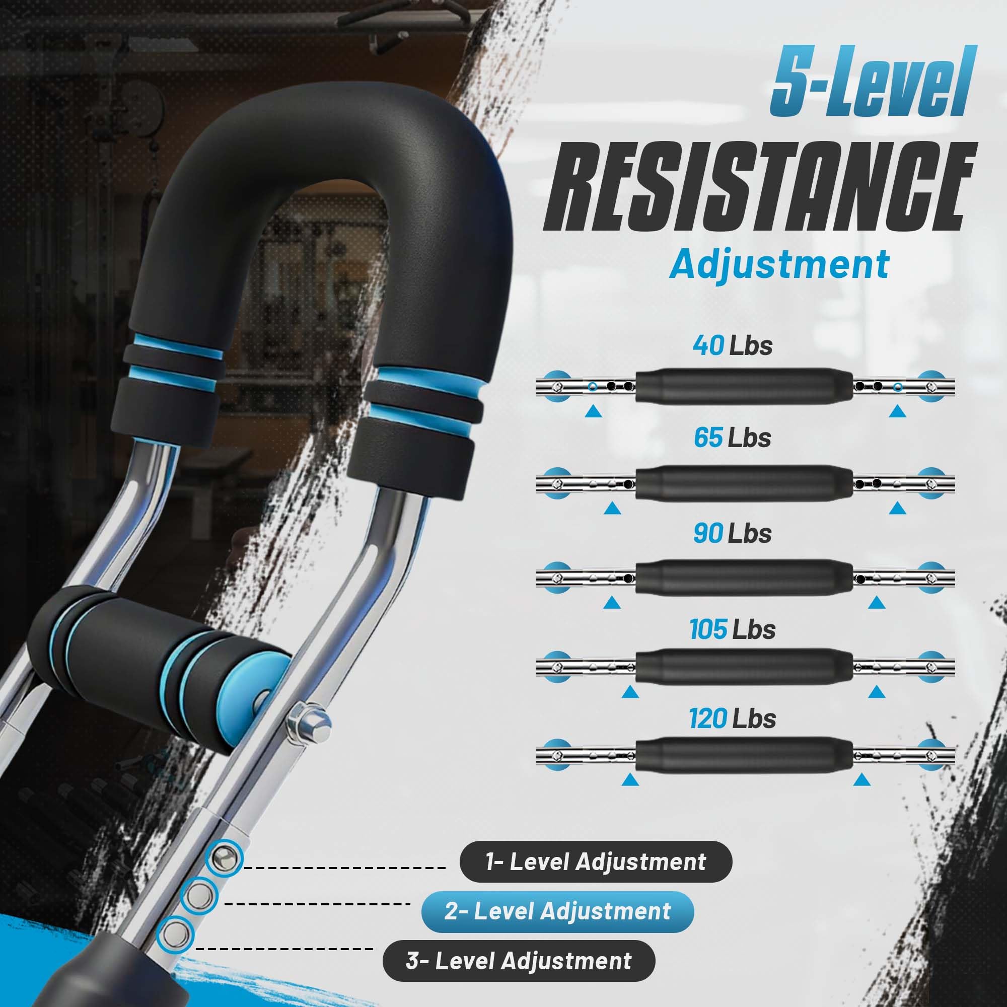 Twister Arm Trainer – Adjustable Resistance, Chest and Arm Trainer for Men, Portable for Chest Workout, Multifunctional Muscle Strength Equipment Home Gym Fitness